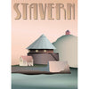  Stavern Plakat cytadeli 30 x 40 cm