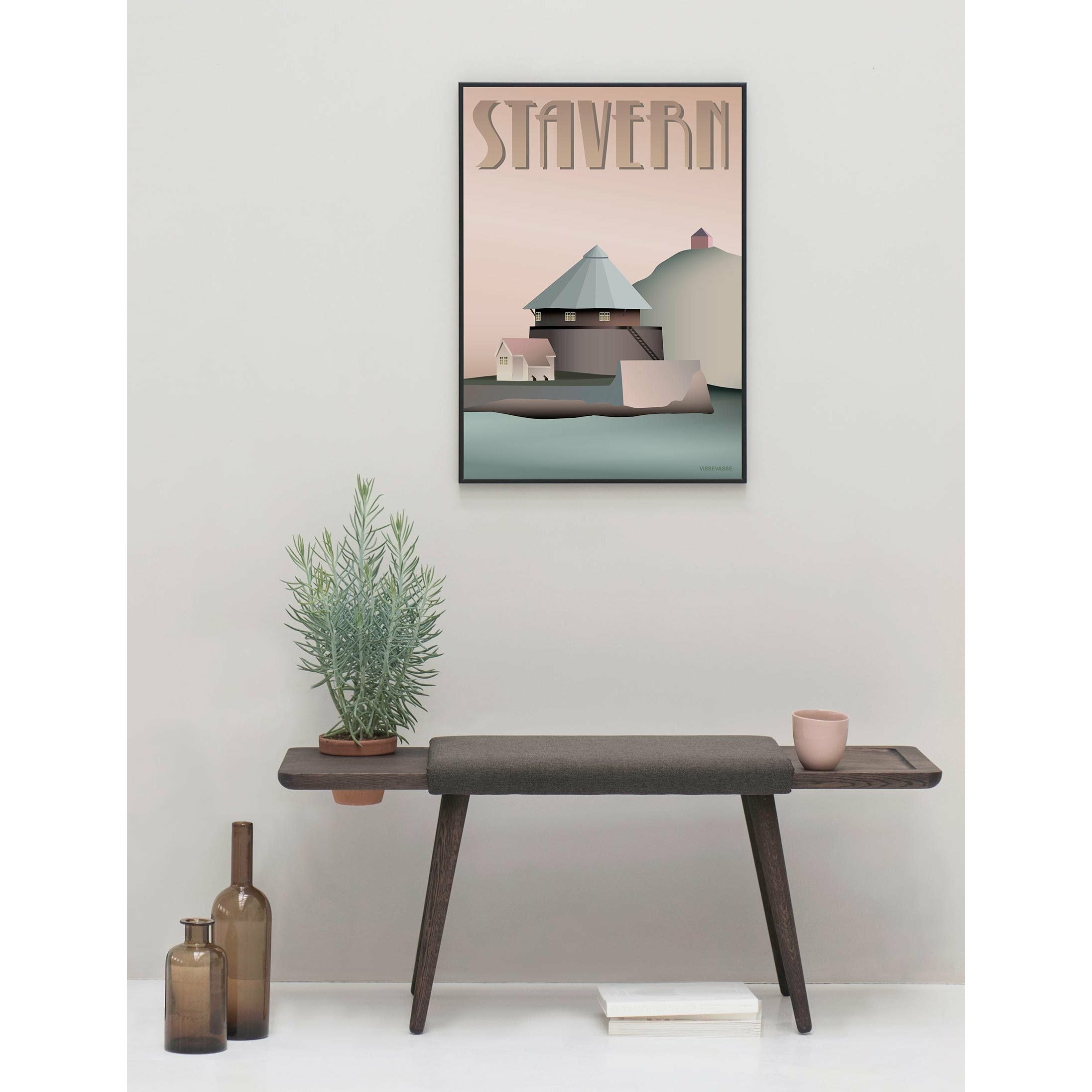 Vissevasse Stavern Citadel Poster, 30 X40 Cm