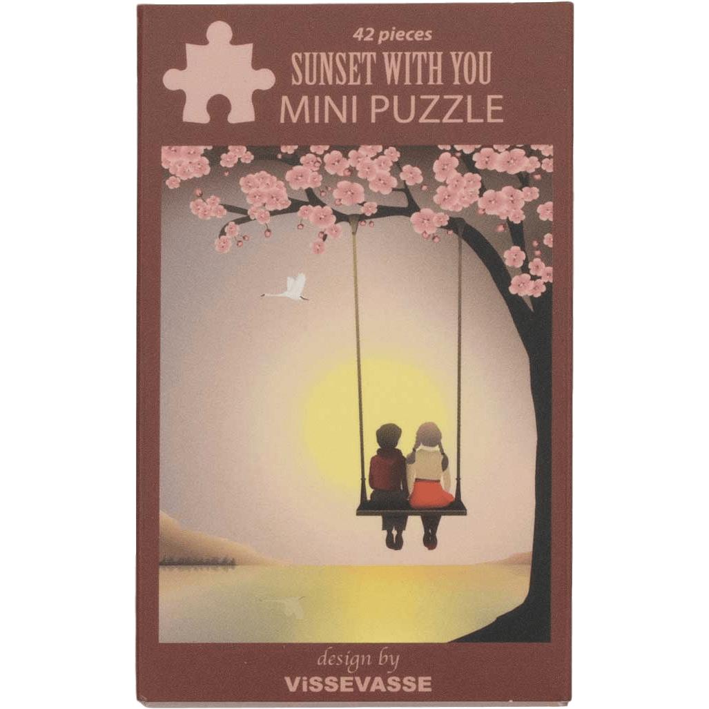 Vissevasse Sunset with You Mini Puzzle