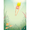  Swim Like A Fish Poster 50 X70 Cm