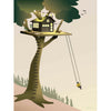  Tree House Plakat 30 x 40 cm