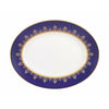 Wedgwood Anthemion Blue Oval Talerz serwowy, W: 35 cm