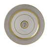 Wedgwood Anthemion Grey Plate, Ø: 30 cm