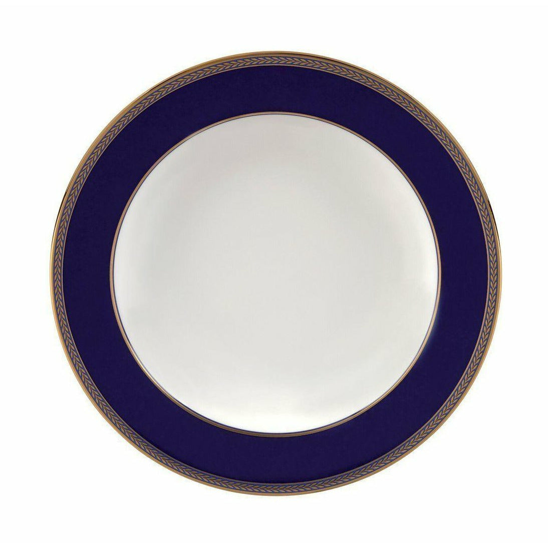 Wedgwood Renaissance Gold Deep Plate 23 cm, biały/niebieski