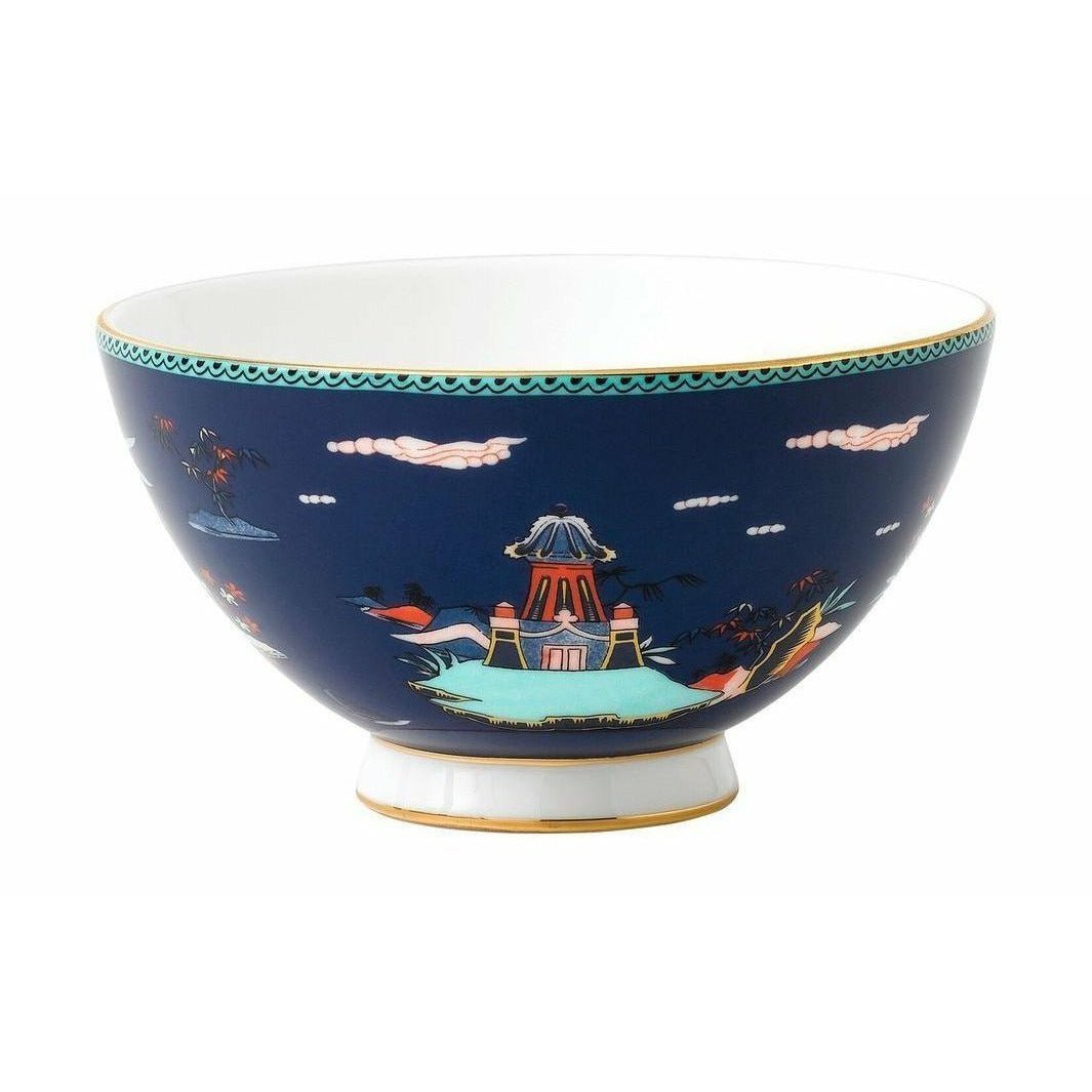 Wedgwood Wonderlust Blue Pagoda Bowl 11 cm pudełko prezentowe, niebieski