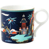 Wedgwood Wonderlust Blue Pagoda Kubek 0,3 L Pudełko prezentowe, niebieski