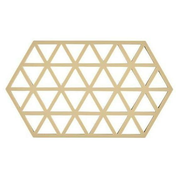 Zone Denmark Triangles Coaster 24 X14 Cm, Warm Sand