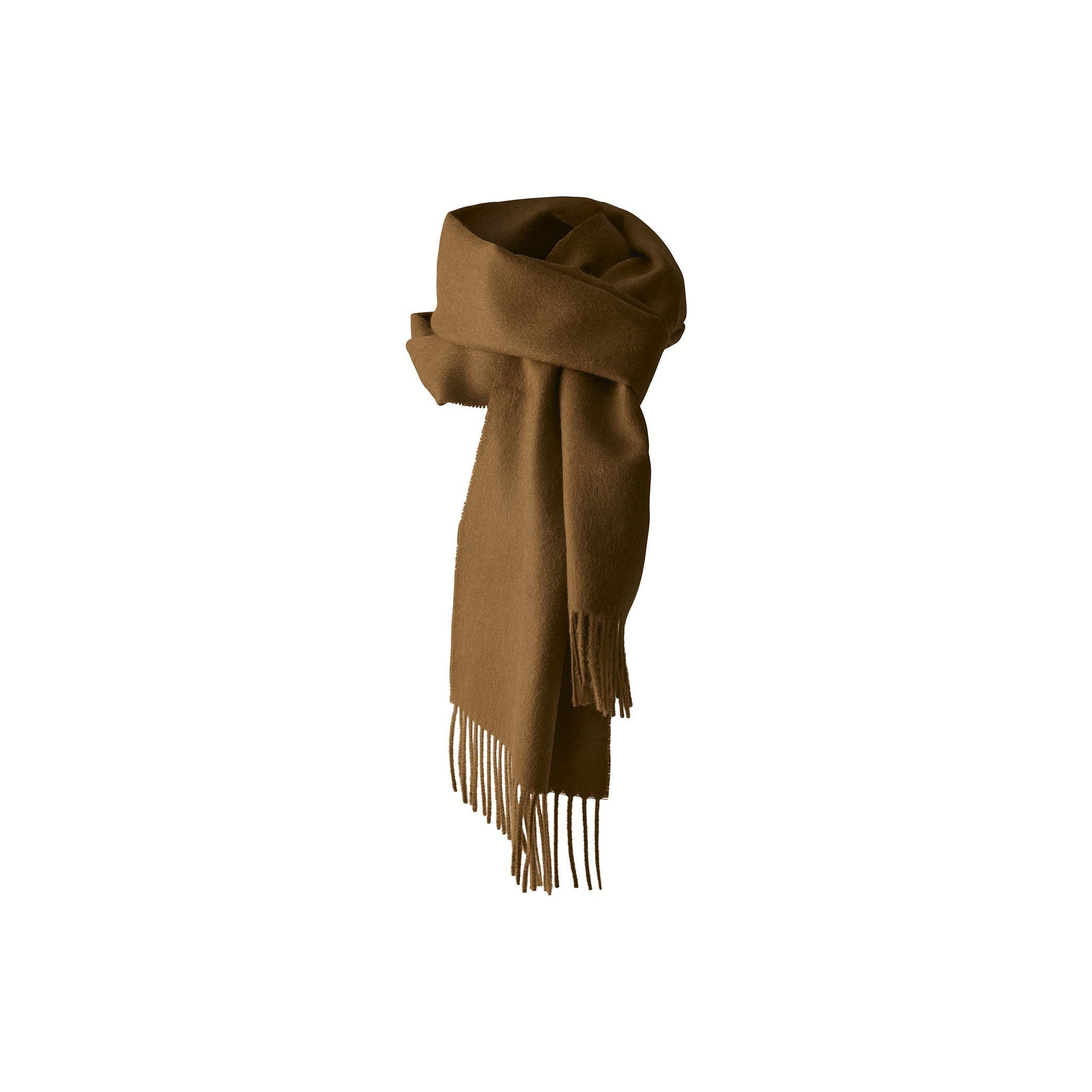 Silkeborg Uldspinderi Lima Scarf 30x200 Cm, Caramel