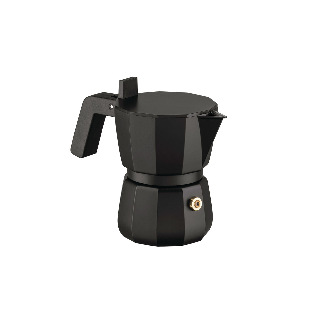 Alessi Moka Espresso Coffee Maker Black, 1 filiżanka