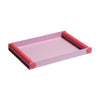 Listy projektowe Ray Tray Medium, Lavender/Faded Rose