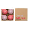 Listy projektowe Xmas Stories Wisendy Ball 60 mm (zestaw 4 szt.), Lavender/Faded Rose