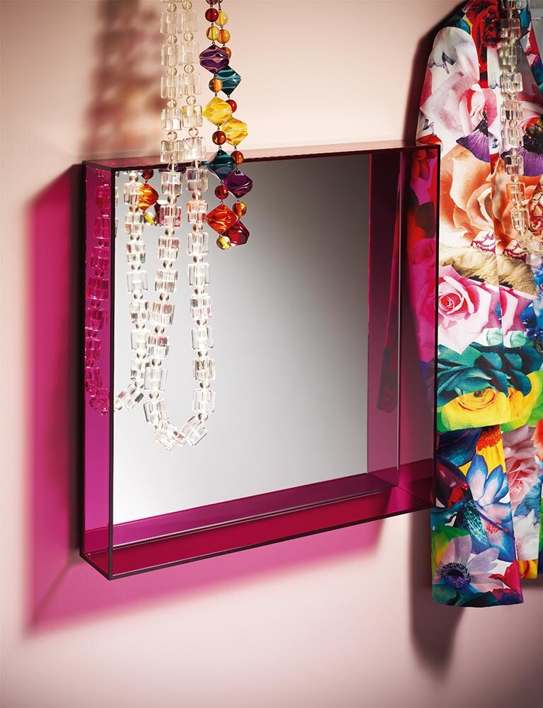 Kartell Only Me Mirror 50x70 cm, czarny