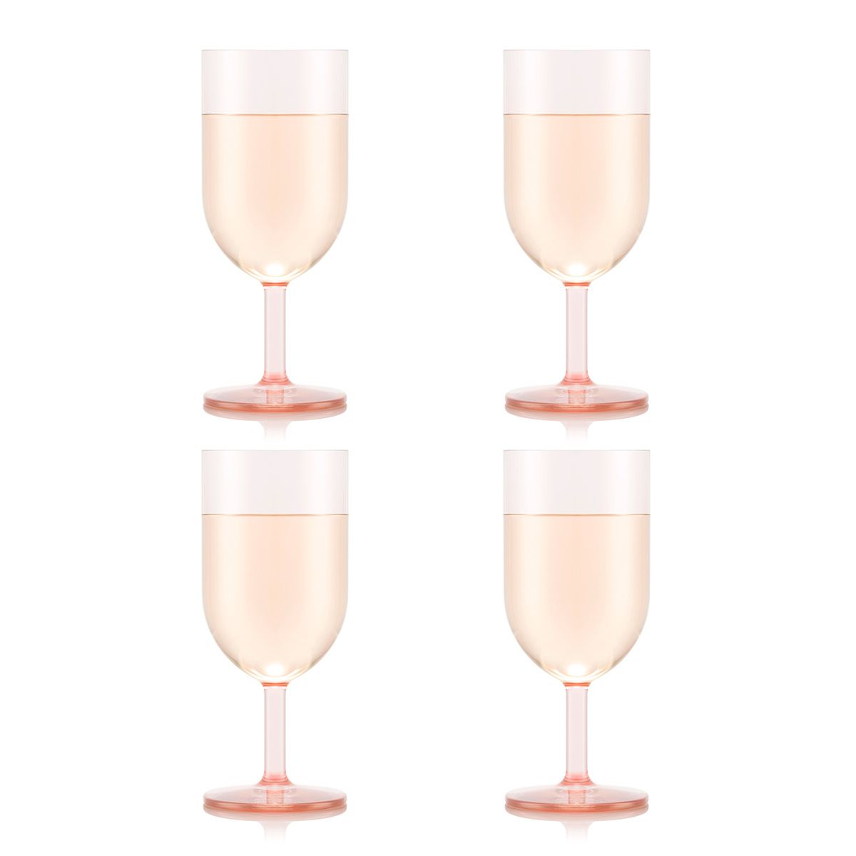 Bodum Oktett White Wine Glasses 4 Pcs. 0.23 L, Strawberry