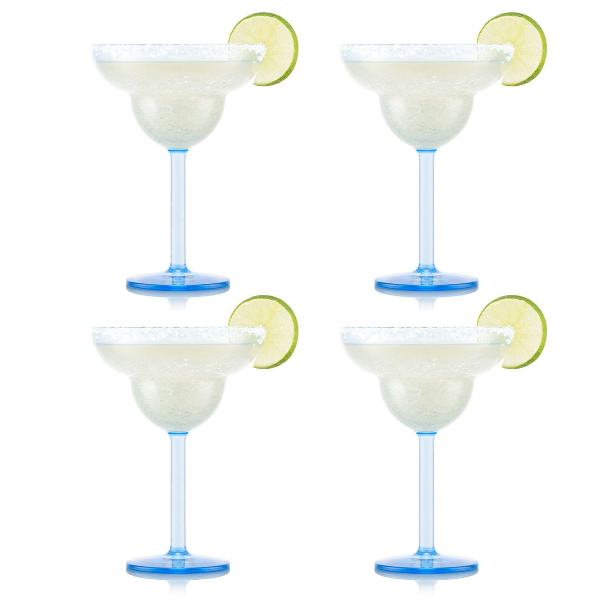 Bodum Octett Margarita Okulary 4 Szt. 0,25 l, Błękitny Księżyc