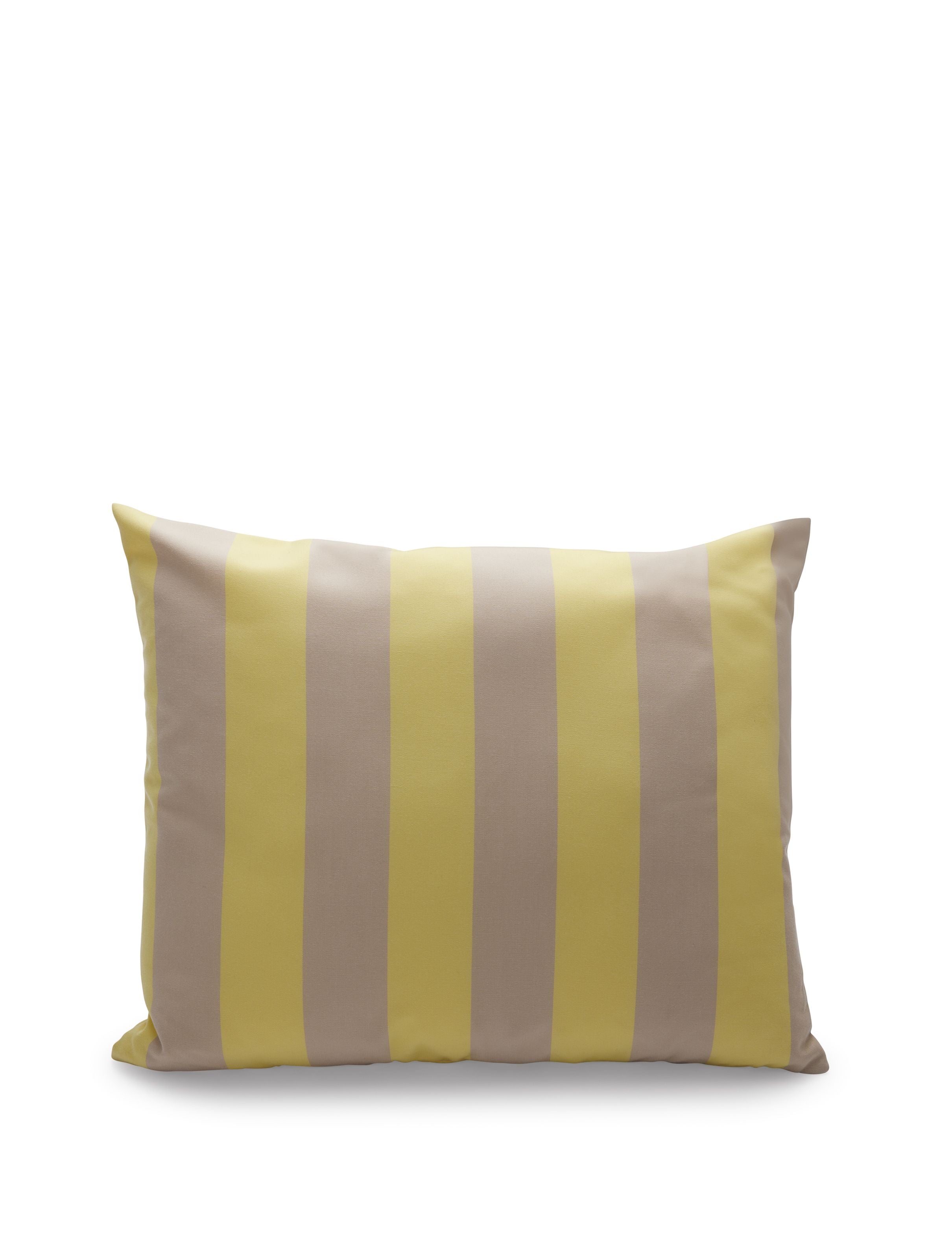 Skagerak Barriere Pillow 60x50 cm, pasek cytrynowy/piaskowy