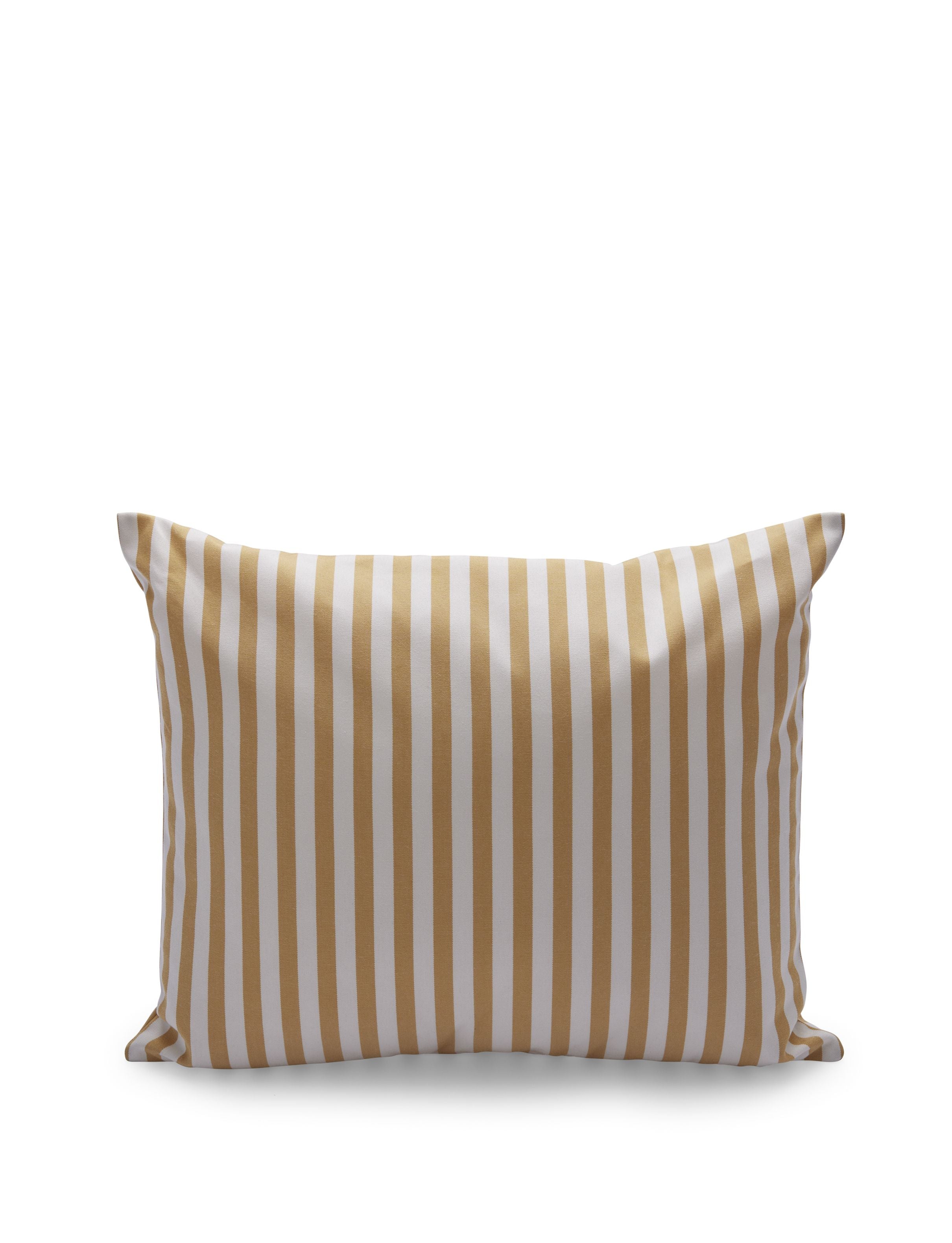 Skagerak Barriere Pillow 60x50 cm, Złoty żółty pasek