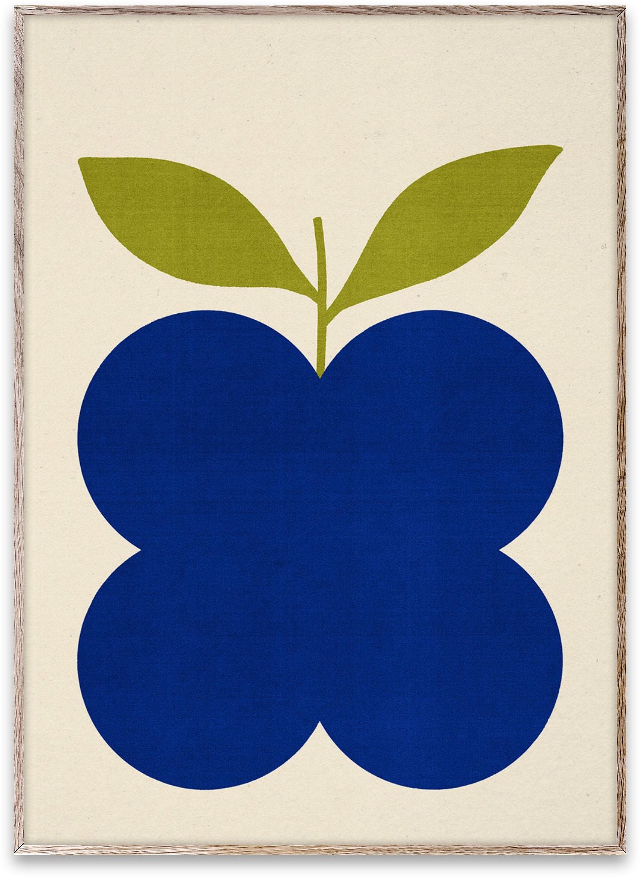 Paper Collective Indigo Fruit Poster, 70x100 Cm