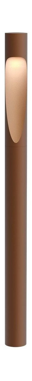 Louis Poulsen Flindt Garden Bollard Led 2700 K 6.5 W Spike Without Adaptor With Connector Long, Corten