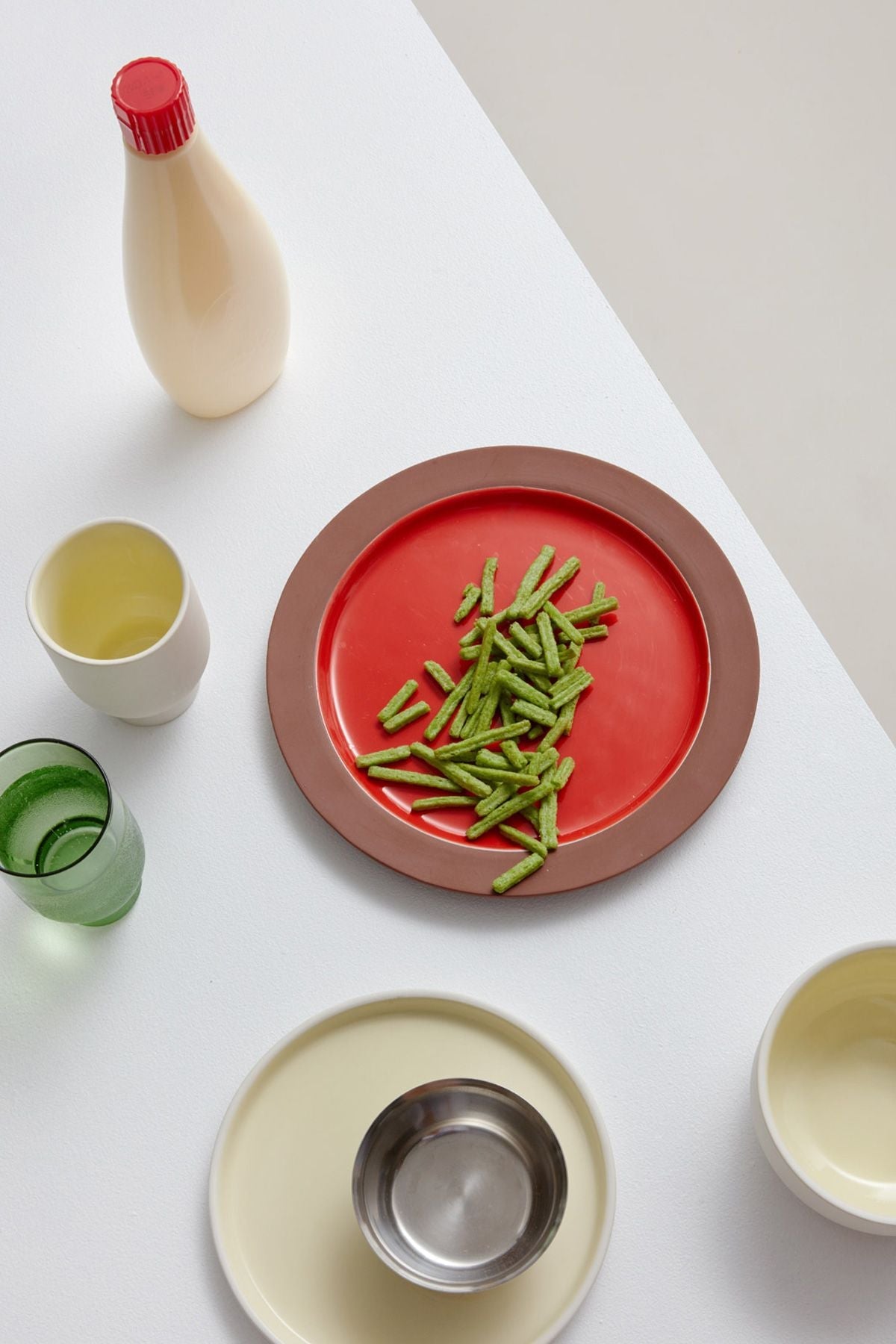 Studio About Clayware Set Of 2 Plates Large, Terracotta/Red