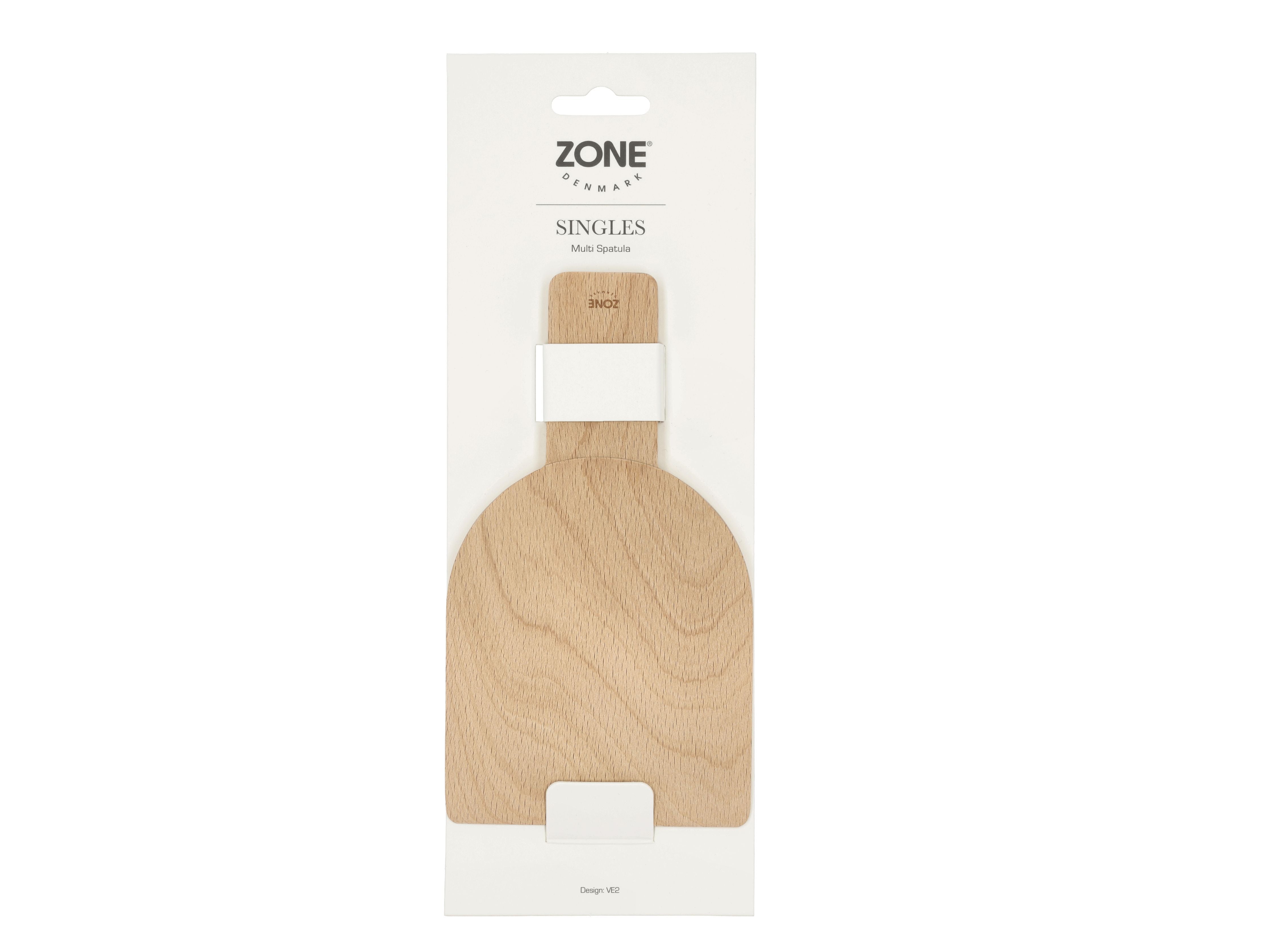 Zone Denmark Singles Multi Spatula 18x10 Cm Beech