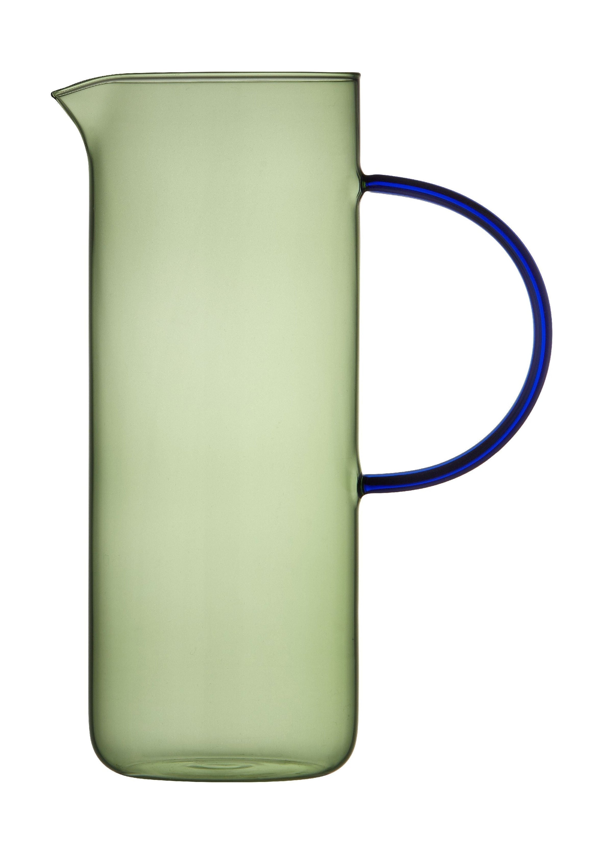 Lyngby Glas Torino Glass Jug 1,1 L, zielony/niebieski