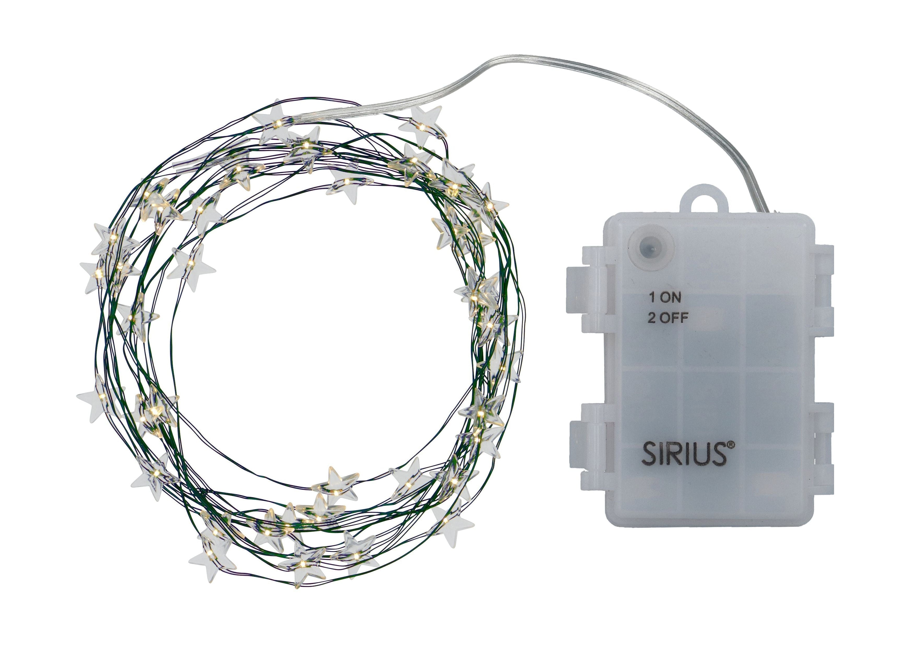 Sirius Trille Cluster Light Chain 40 Le Ds, Clear/Green