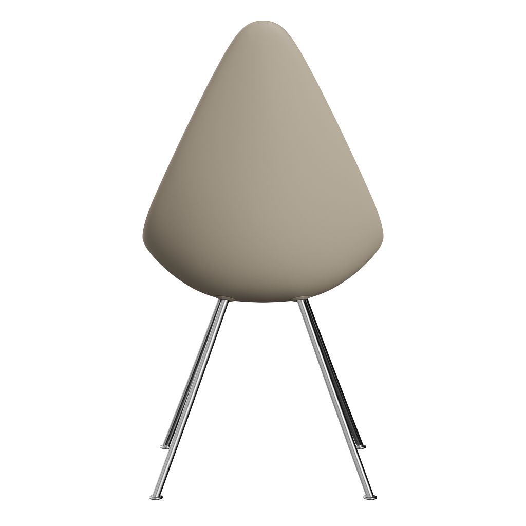 Fritz Hansen The Drop Feed, Chrome/Light Beige