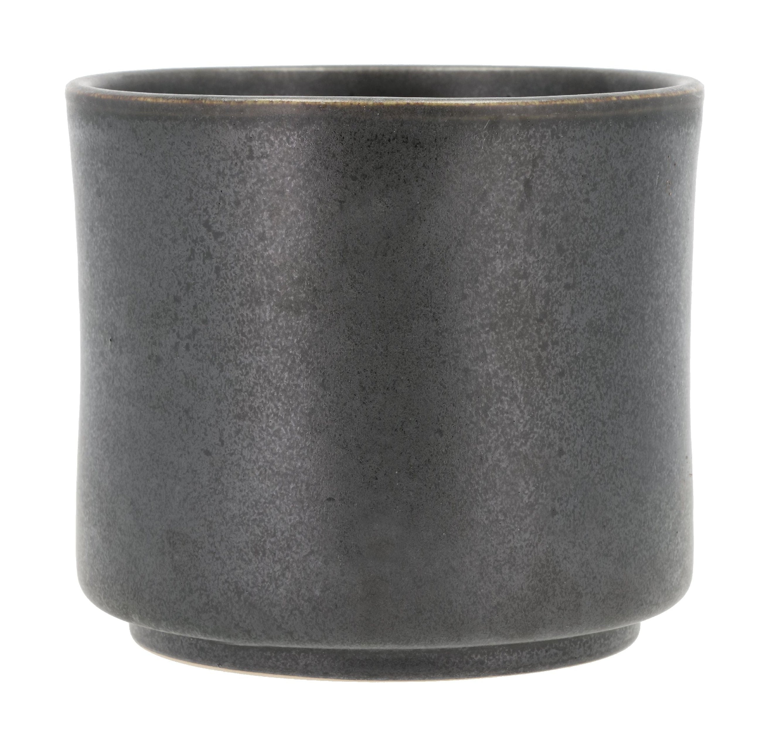 Kolekcja willi leer flowerpot Ø 15 x 13 cm, czarny metalowy