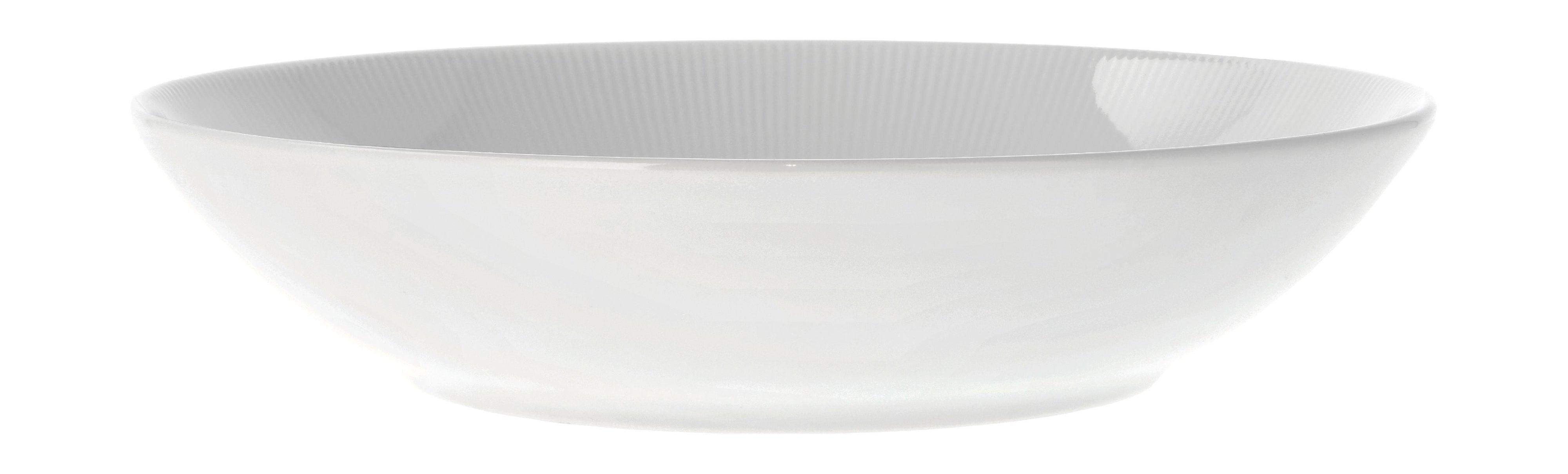 Pillivuyt Eventail Bowl Ø23 cm 0,8 litrów, biały