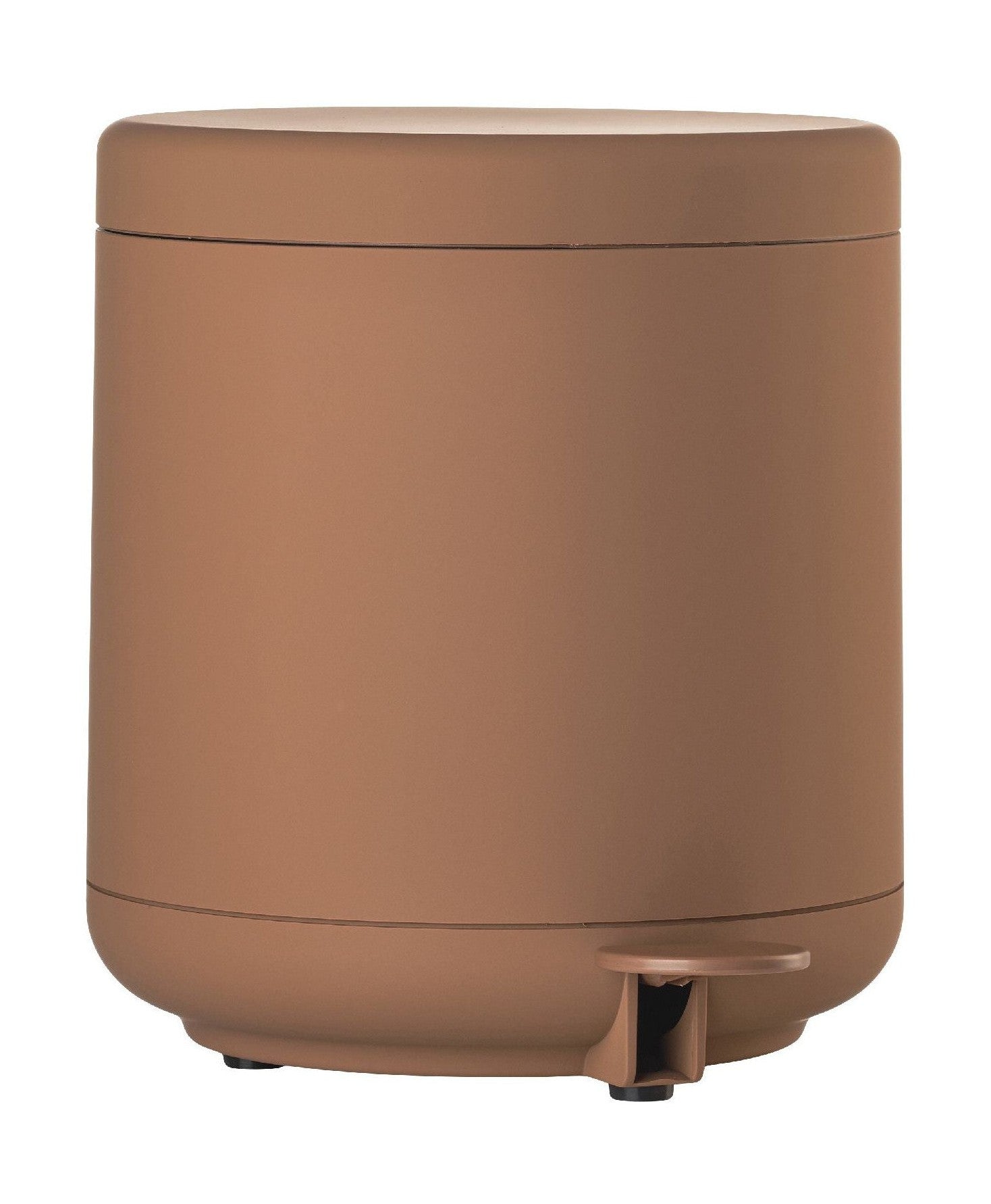 A Zone Denmark Ume Pedal Bin 4 Liter, Terracotta on a white background.