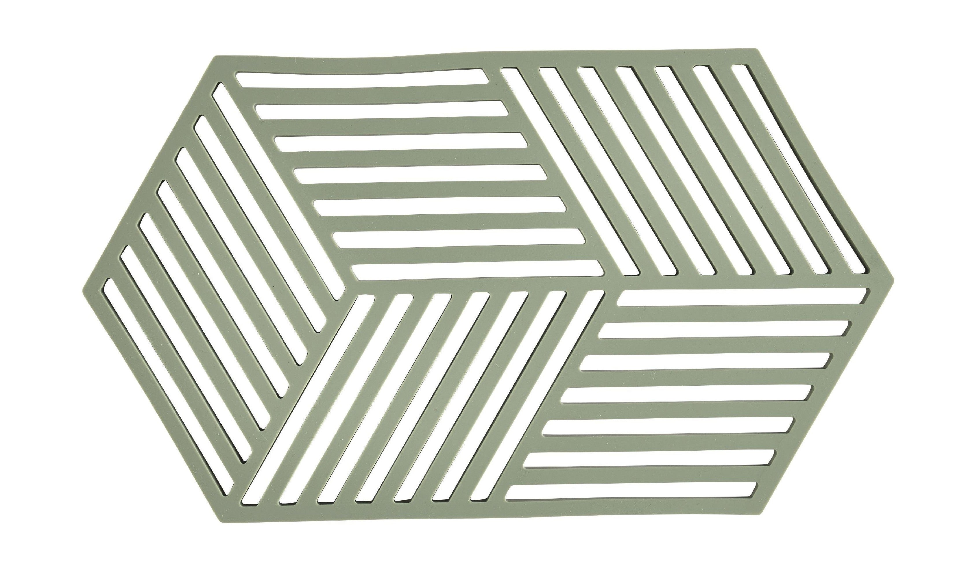 Zone Denmark Hexagon Trivet 24 X 14 X 0,9 Cm, Rosemary