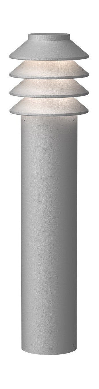 Louis Poulsen Bysted Garden Bollard prowadził 2700 k 14 w kotwicy z adapterem, aluminium