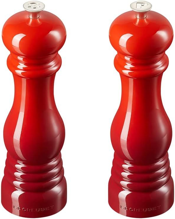 Le Creuset Salt And Pepper Mill Set 21 Cm, Cerise