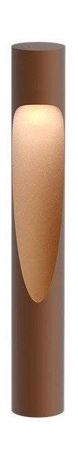 Louis Poulsen Flindt Garden Bollard Led 3000 K 6.5 W Spike Without Adaptor With Connector Short, Corten