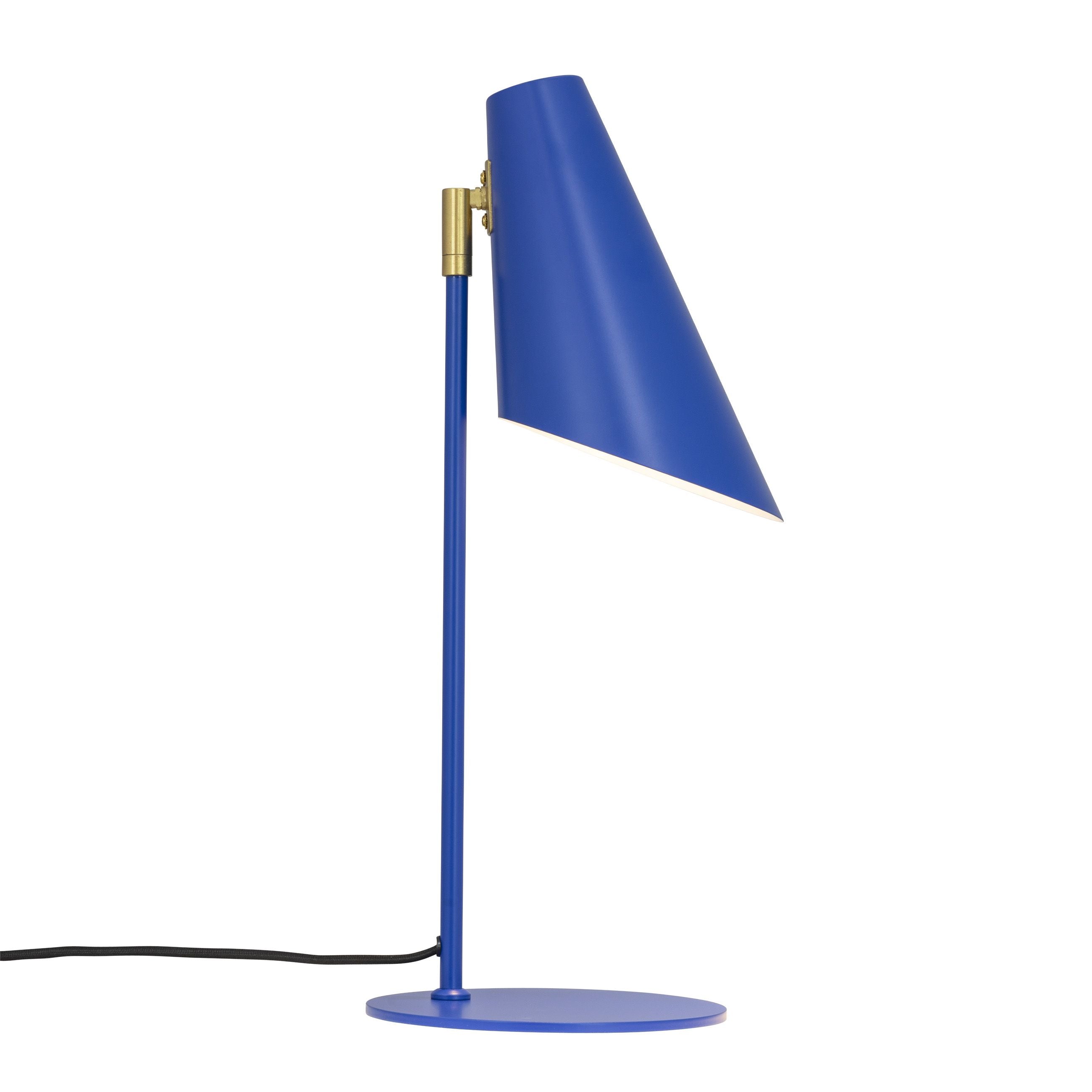 Lampa stołowa Dyberg Larsen Cale, niebieska