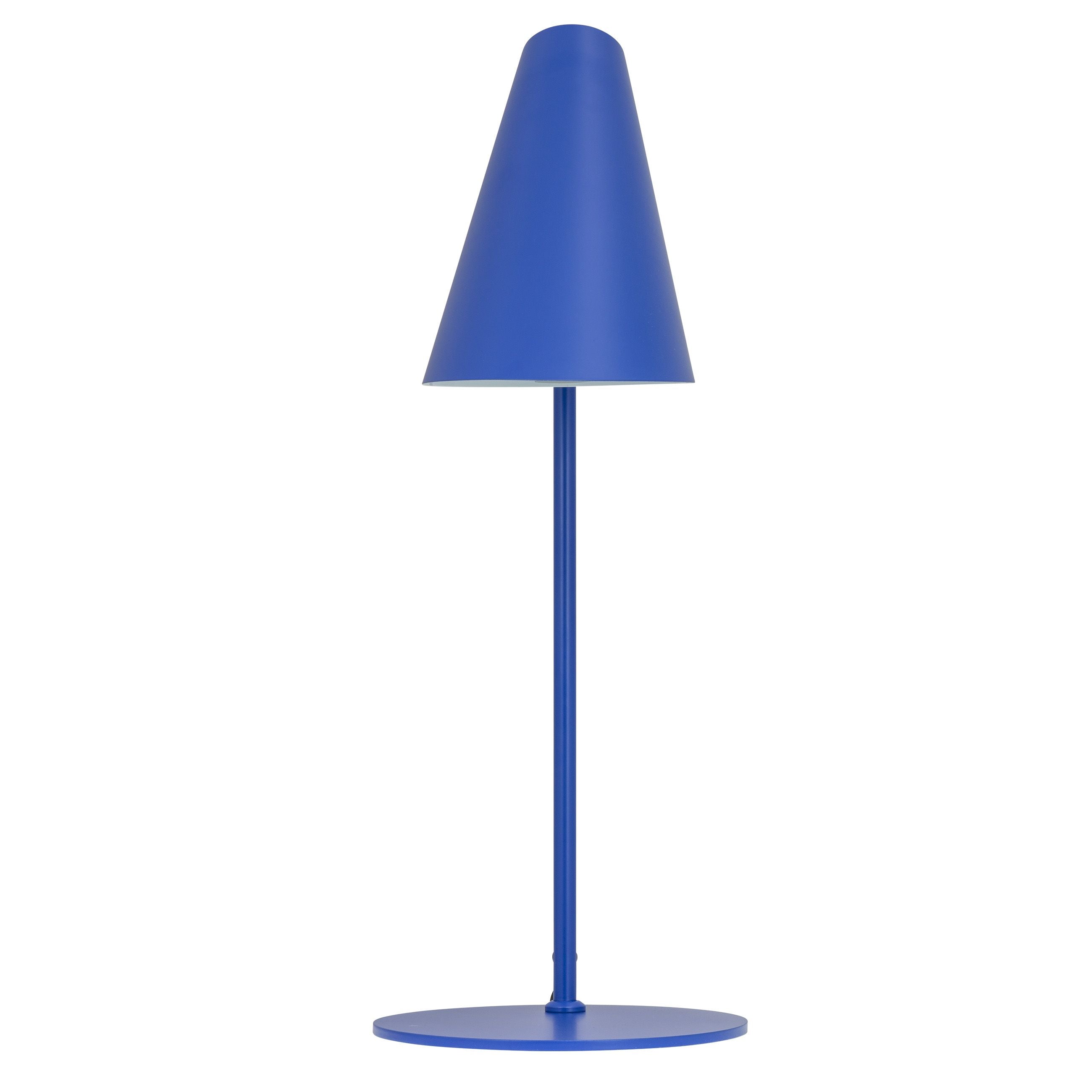 Lampa stołowa Dyberg Larsen Cale, niebieska