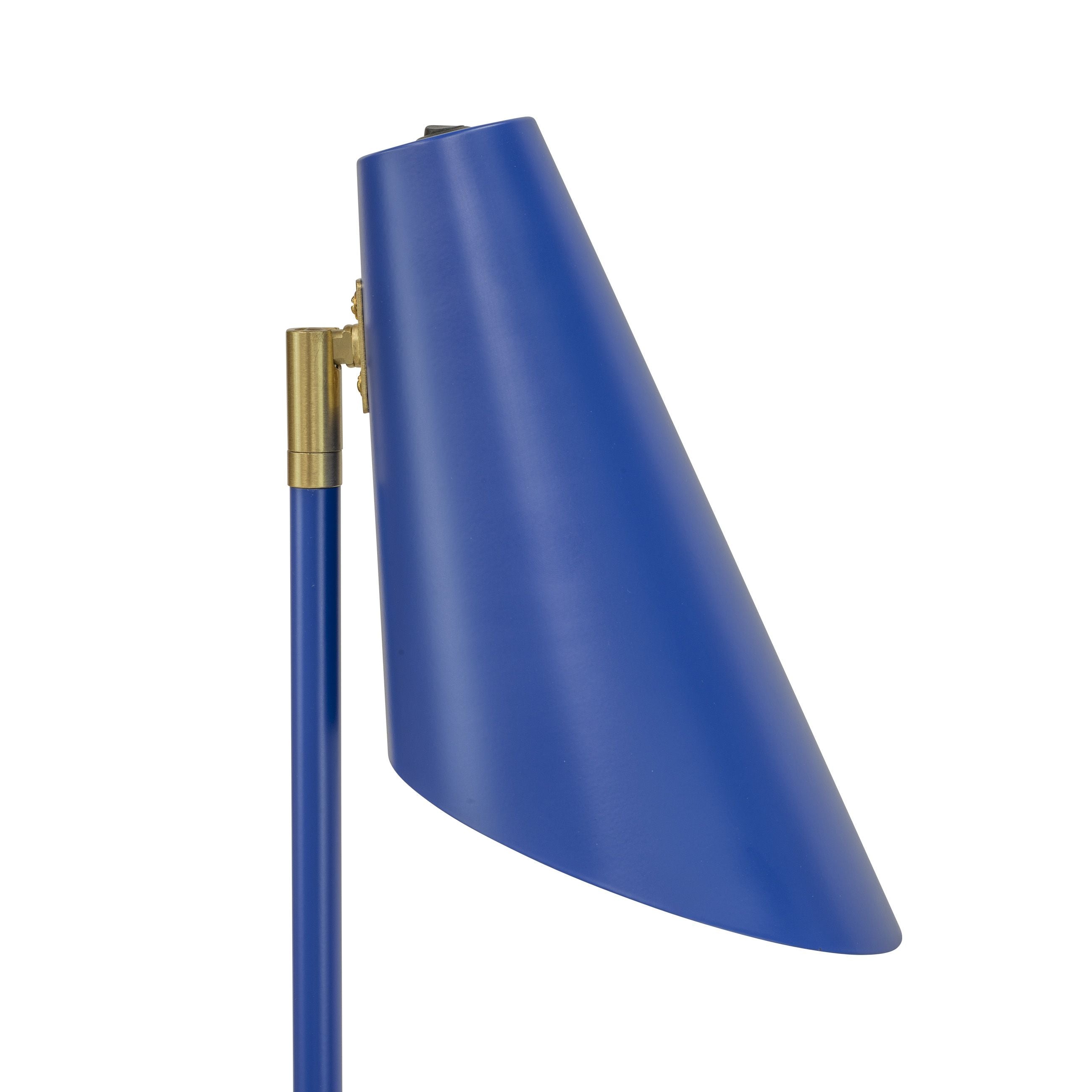 Lampa podłogowa Dyberg Larsen Cale, niebieska