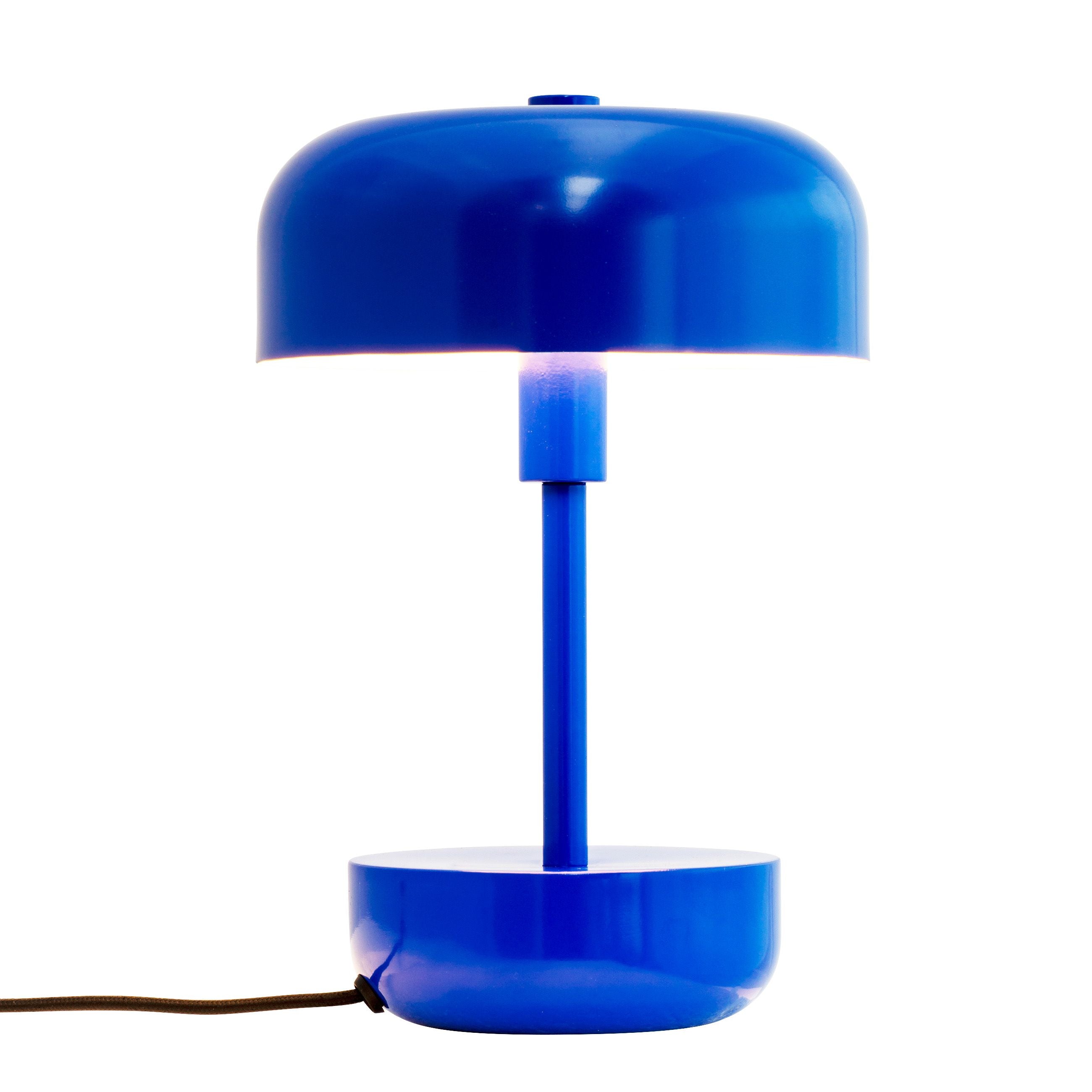 Lampa stołowa Dyberg Larsen Haipot, niebieska