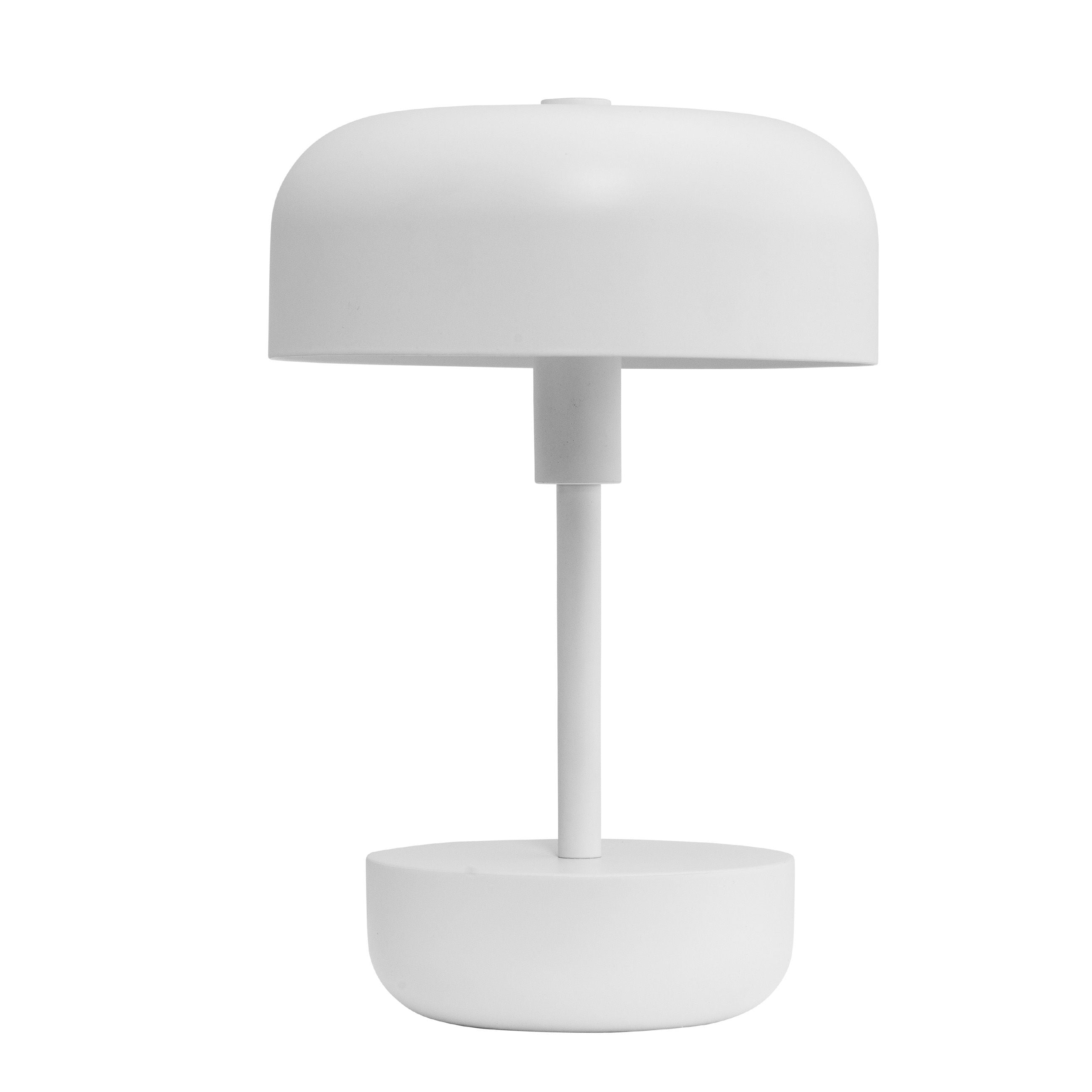 Dyberg Larsen Haipot ładowna lampa stołowa, biała