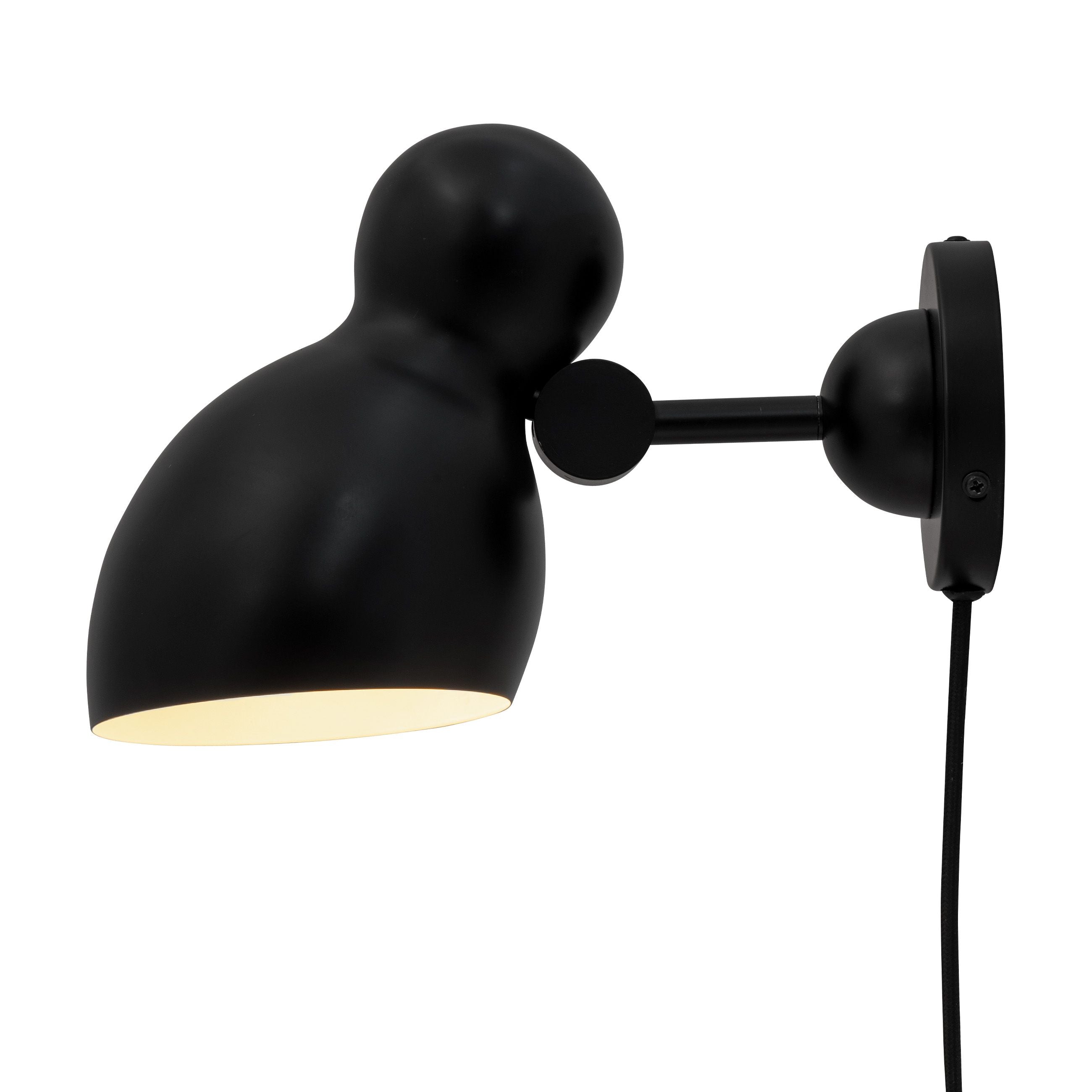 Dyberg Larsen Ludo Wall Lamp, Black