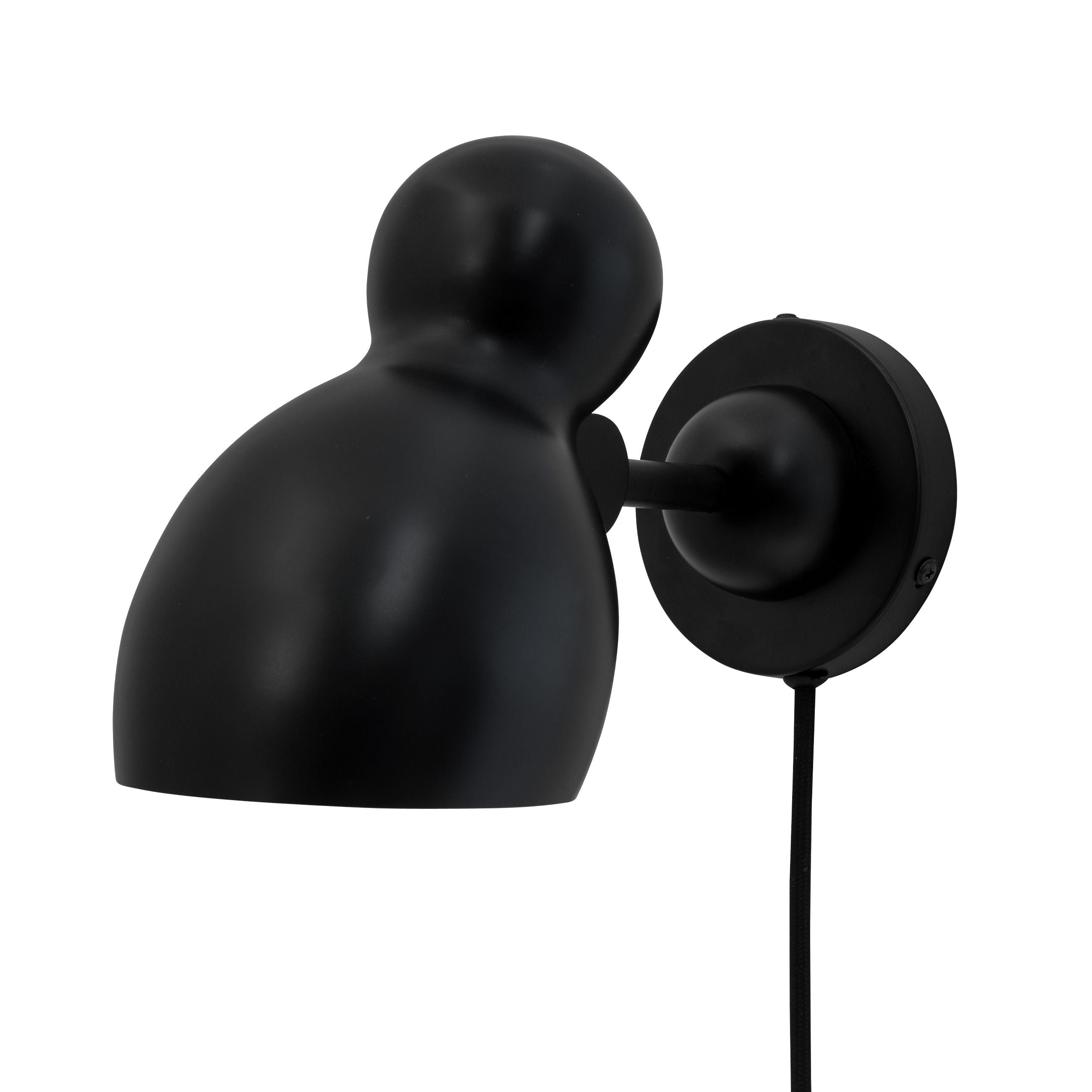 Dyberg Larsen Ludo Wall Lamp, Black