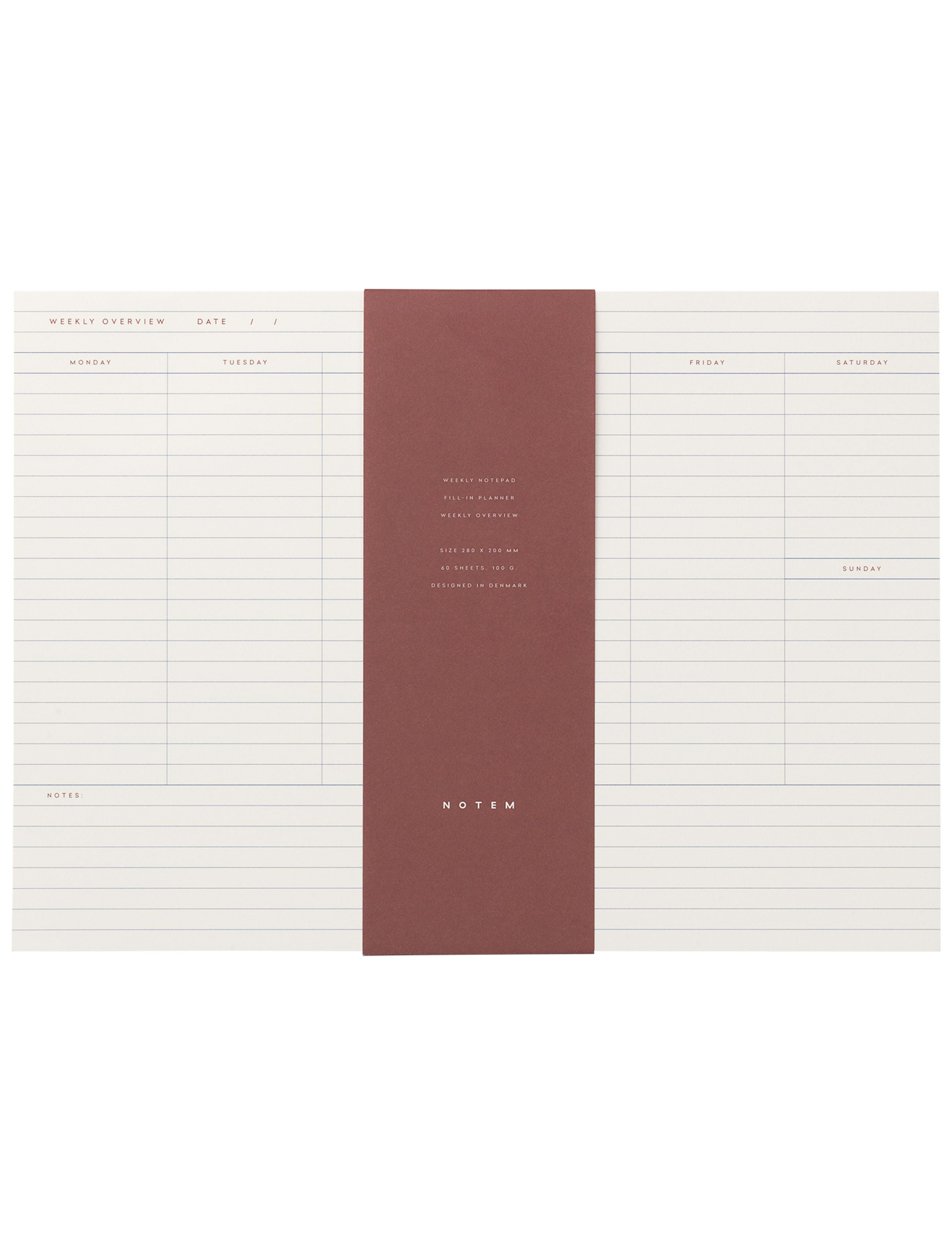 Notatnik Notem Studio Milo Weekly Planner