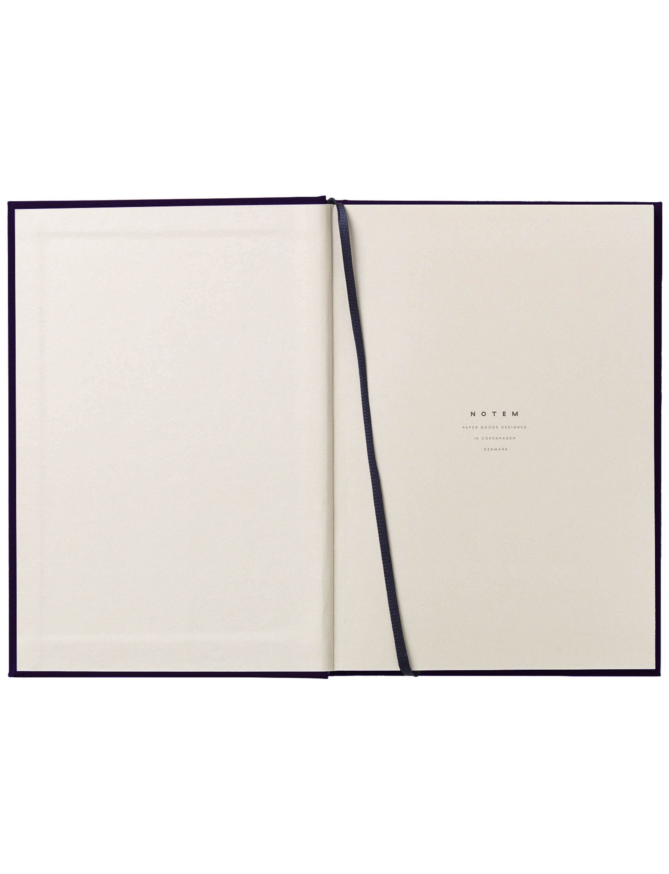 Notem Studio Even Weekly Journal Medium, Dusty Blue Cloth