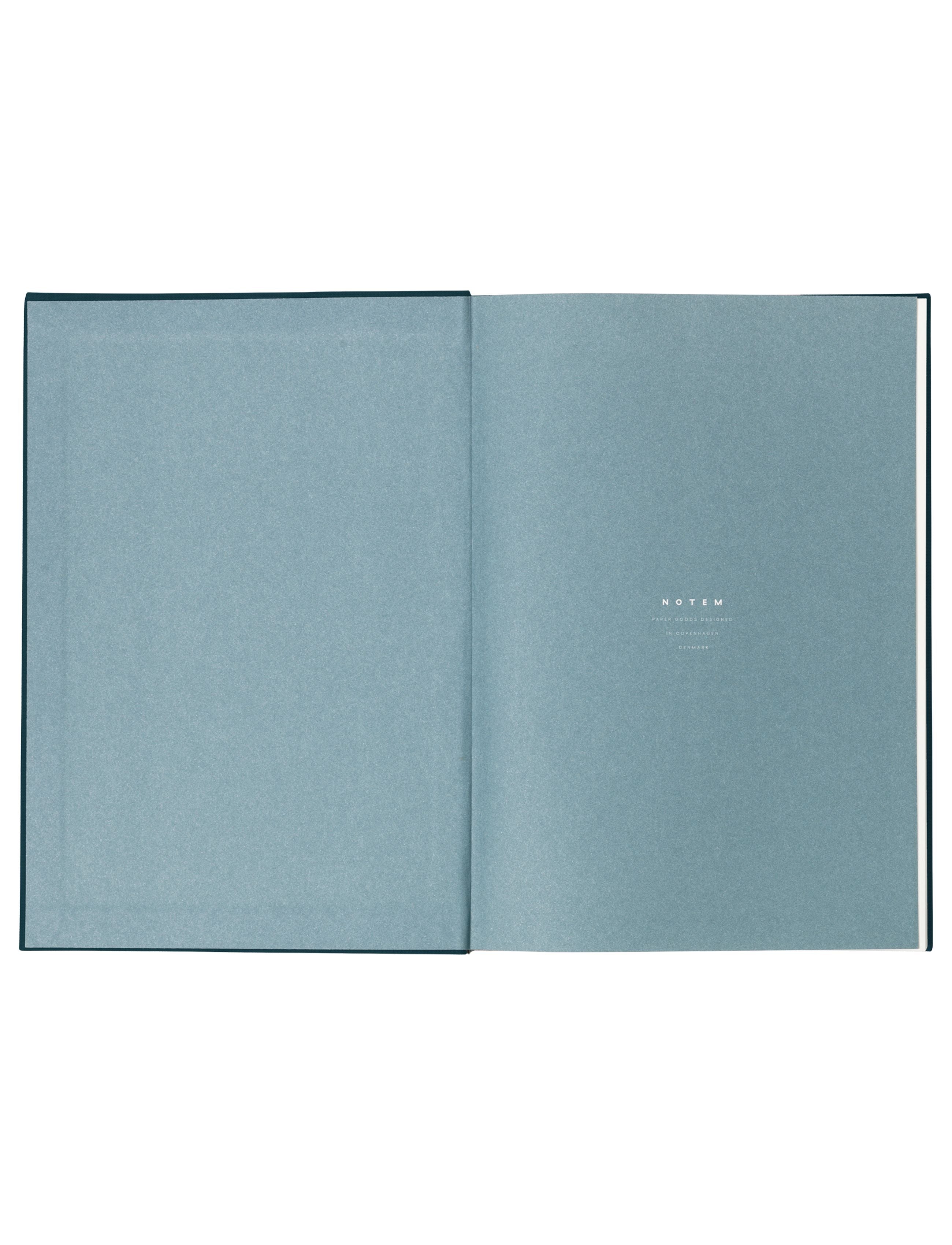 Notem Studio Bea, Notebook With Elastic Band, Dark Blue