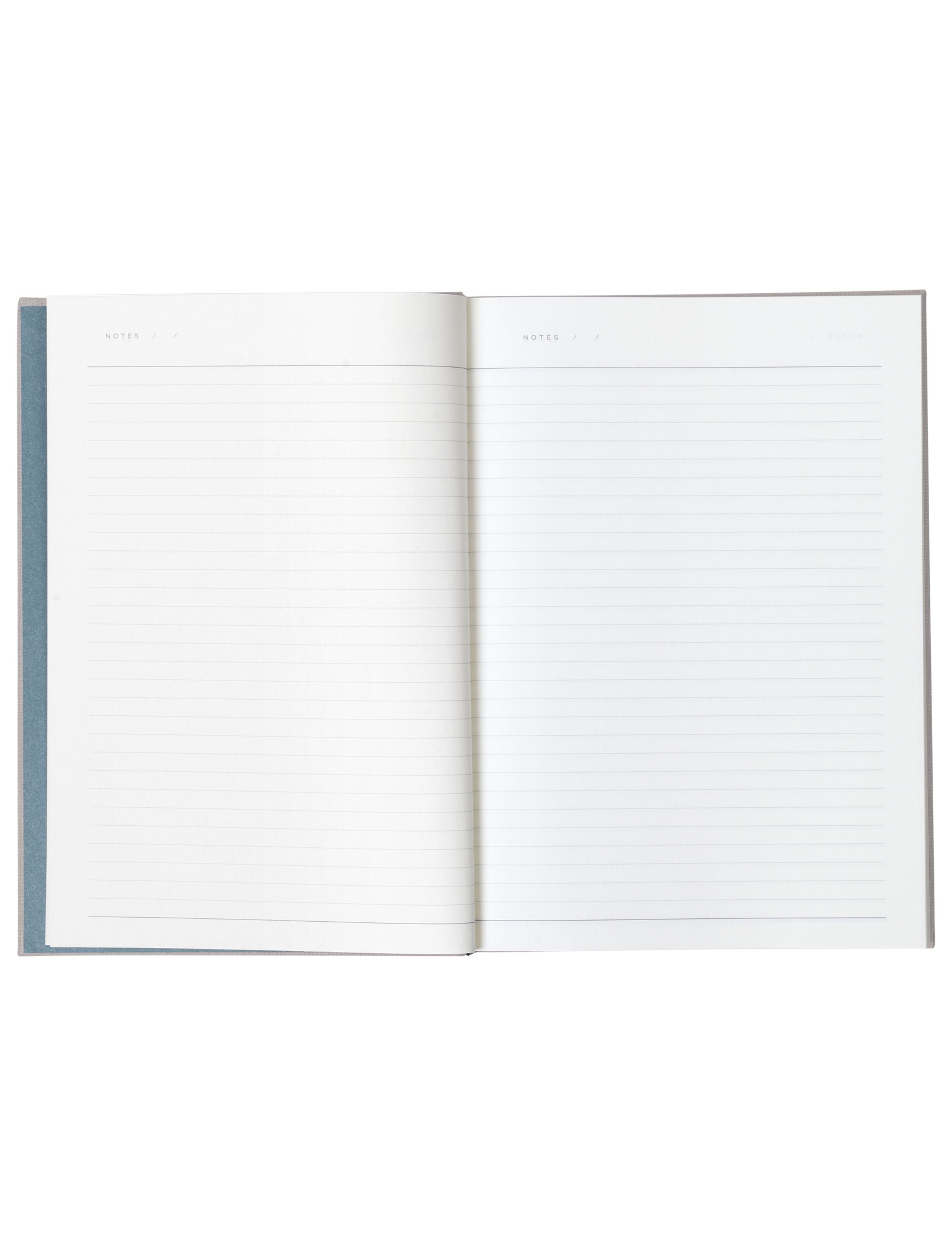 Notem Studio Bea, Notebook With Elastic Band, Light Gray