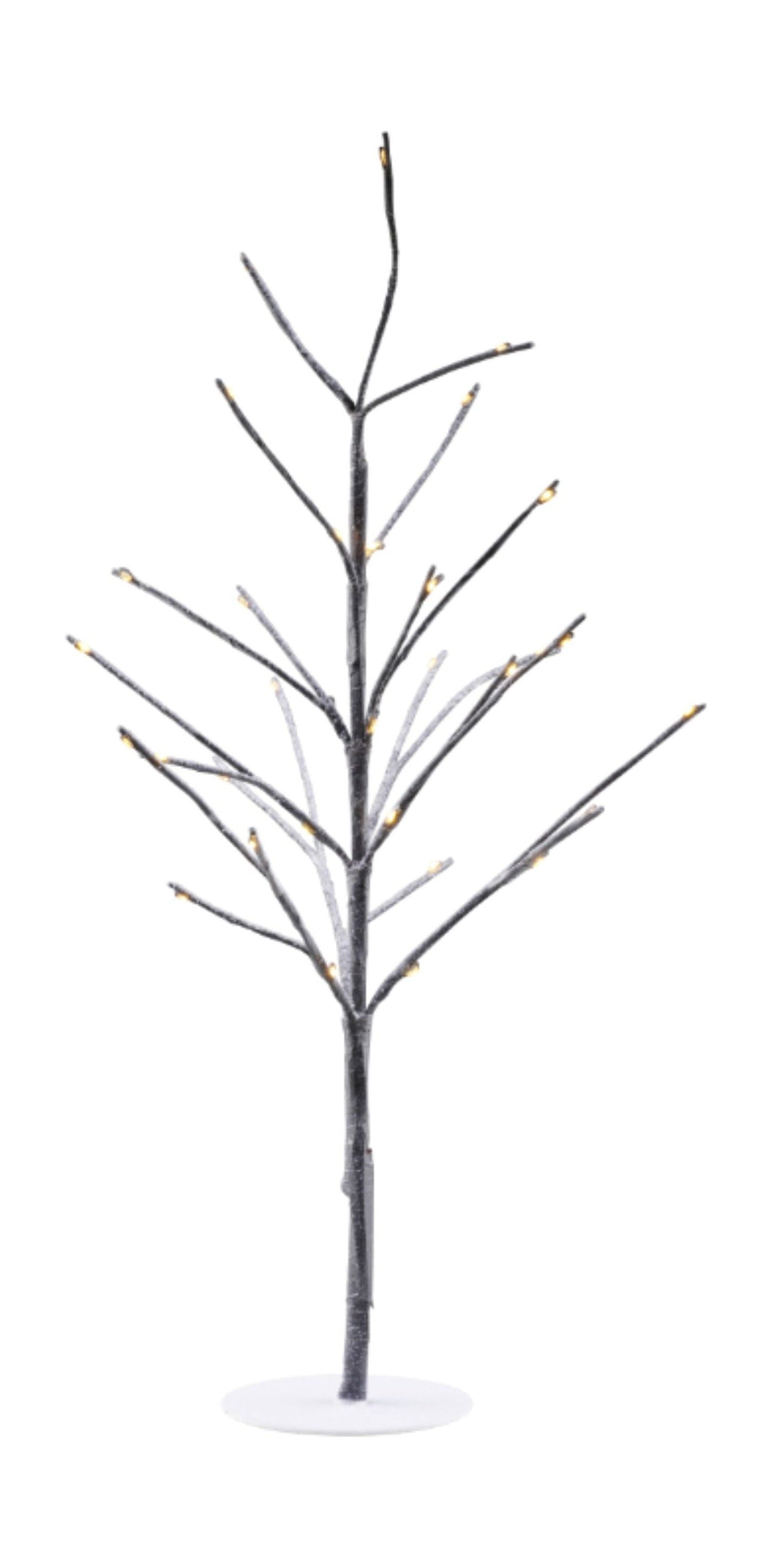 Sirius Kira Tree H50cm, brązowy/śnieżny biały