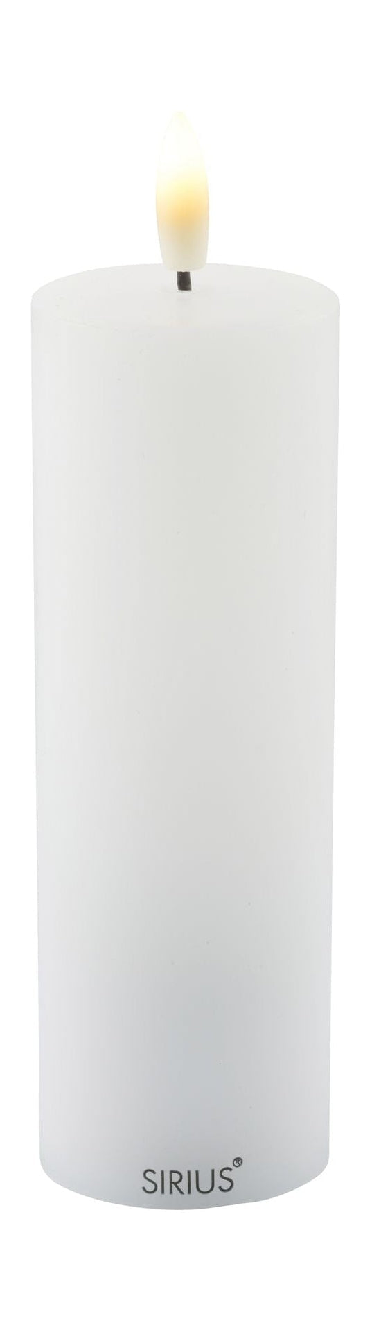 Sirius Sille LED Candle White, Ø5x H15cm