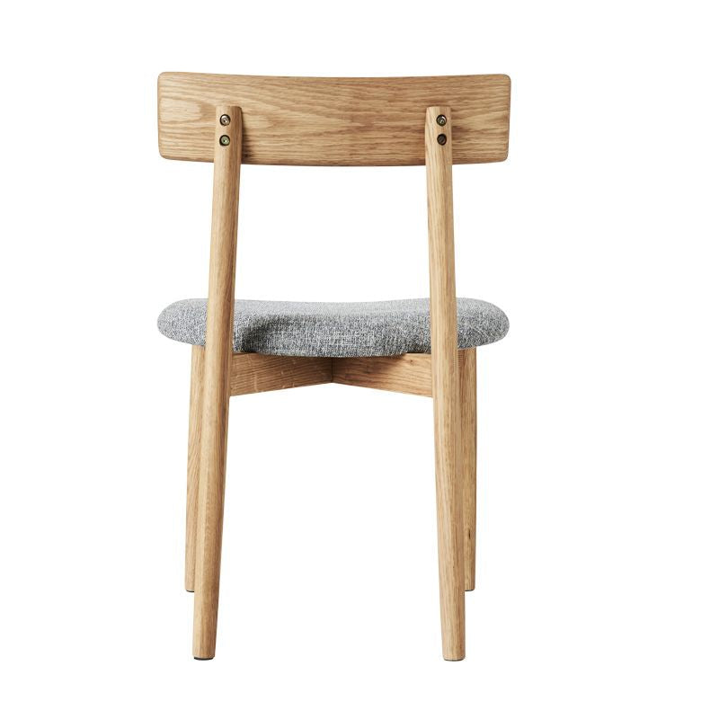 Muubs Tetra Dining Chair, Nature/Concrete