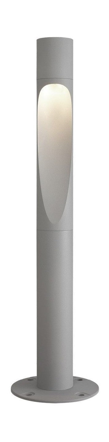 Louis Poulsen Flindt Bollard Class II LED 3000 K 12 W Nocny noc z płytą podstawową, aluminium