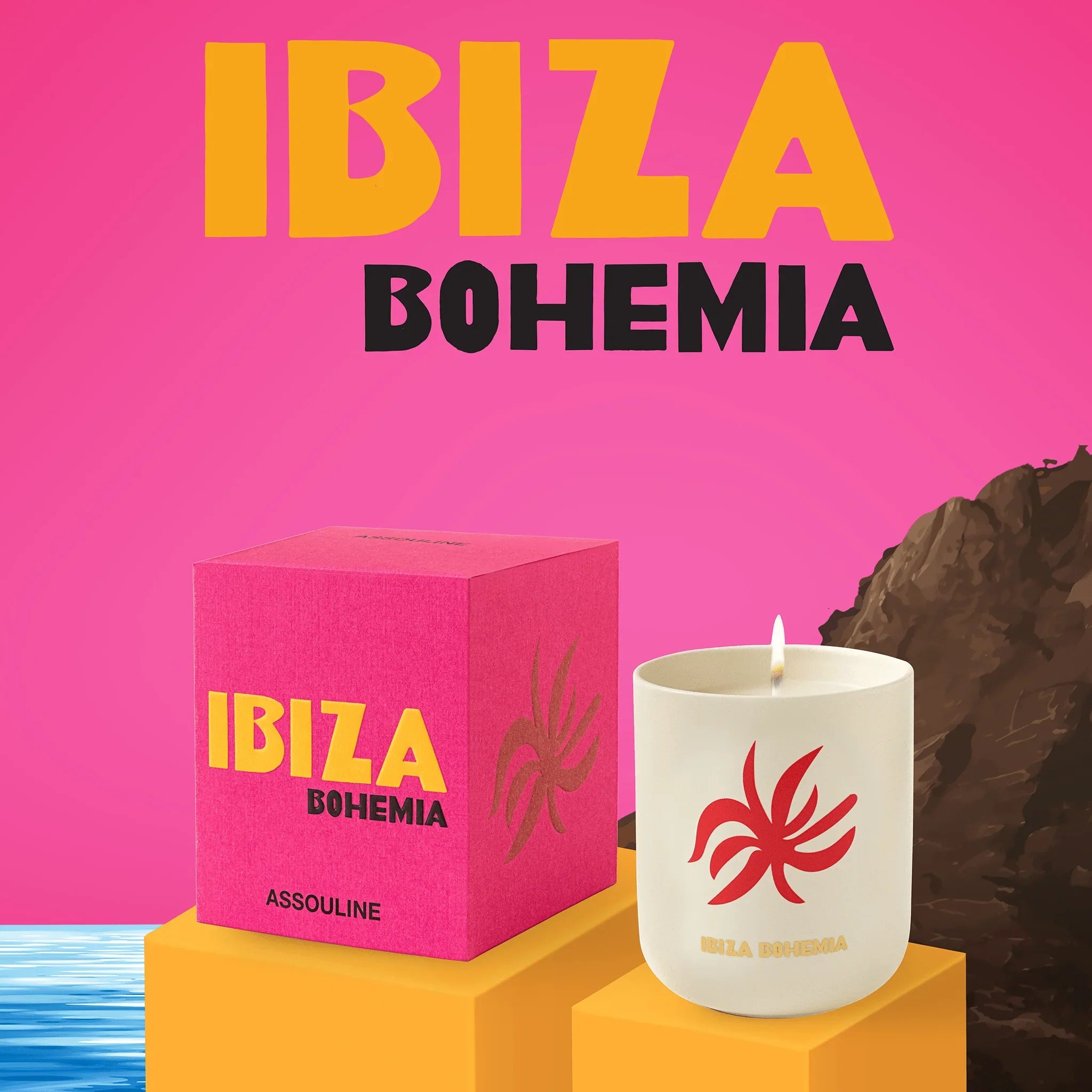 Assouline Ibiza Bohemia – Świeca Travel From Home